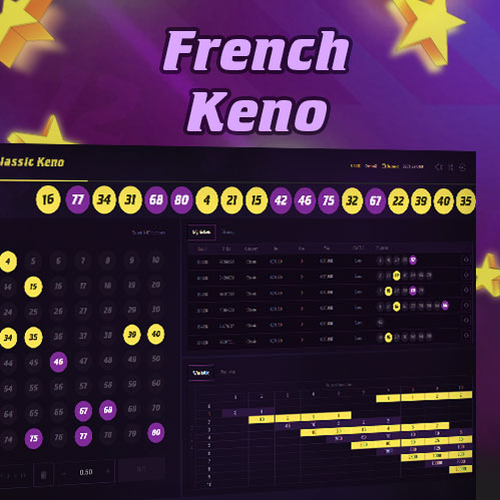 Play French Keno at JTWin