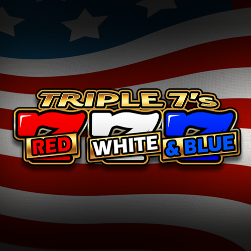 Triple 7 Red, White and Blue